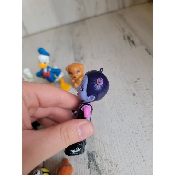 Variety disney Donald Duck mickey buzz lightyear muppet mini toy set - Picture 5 of 7